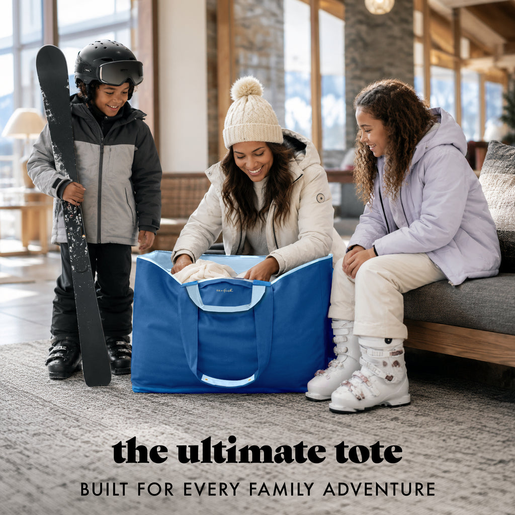 All The Things XL Travel Tote Bag, Cobalt