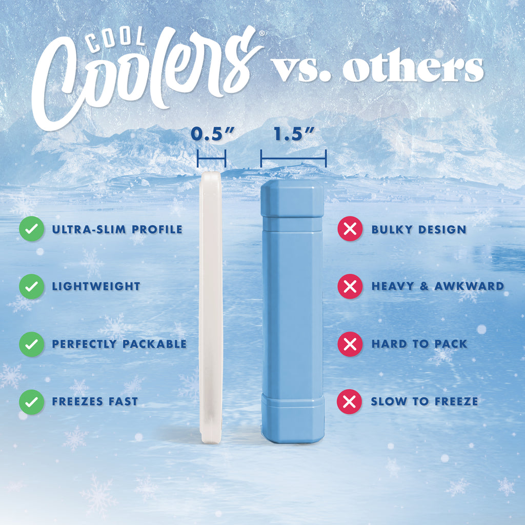 Cool Coolers XL Slim Ice, Ivory