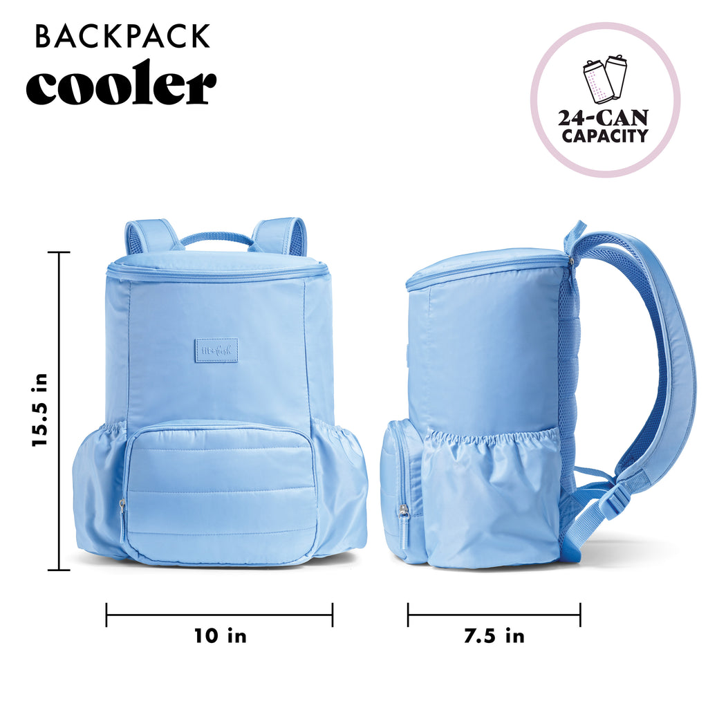 Izzy 24-Can Backpack Cooler, Cornflower