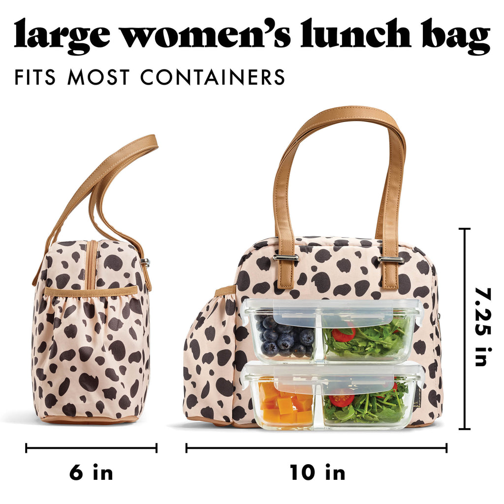 Laketown Lunch Bag, Graphic Cheetah
