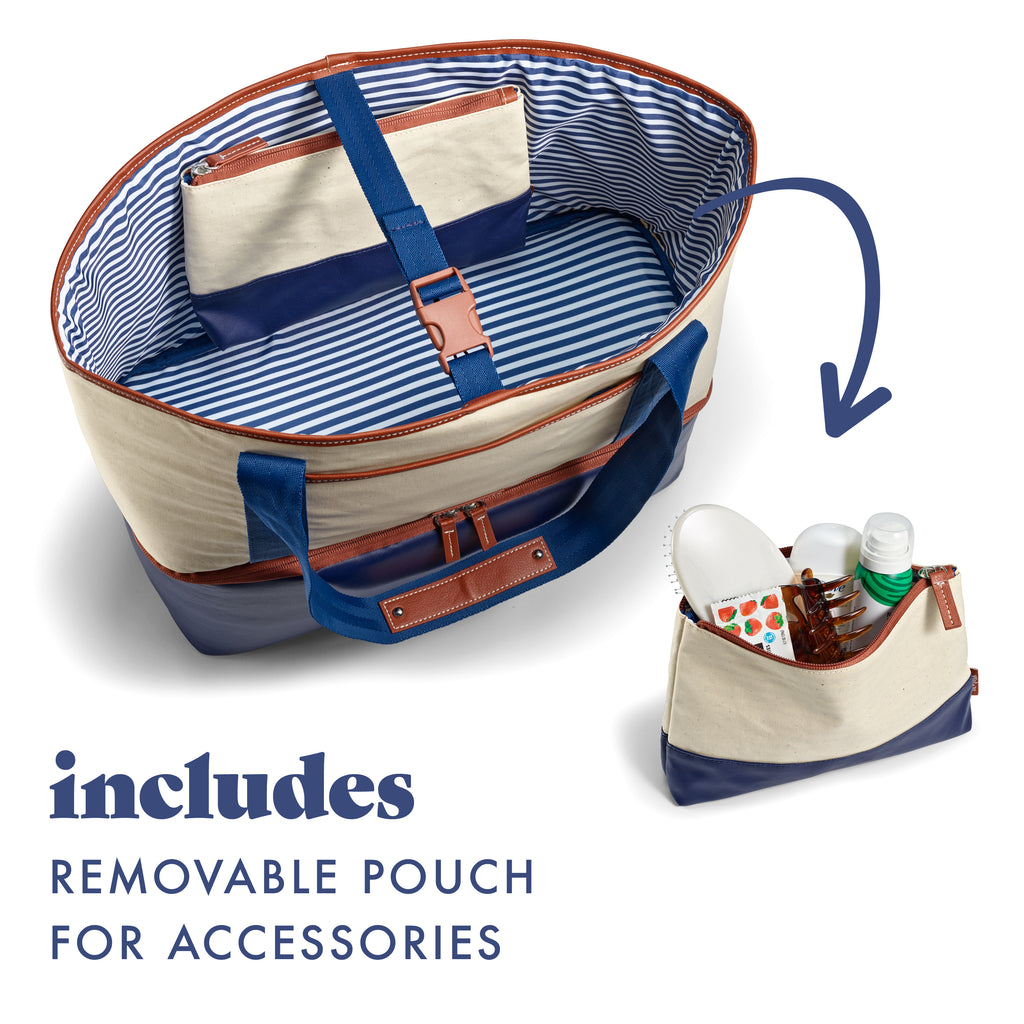 Narragansett 2-in-1 Cooler Tote Bag, Deluxe Canvas
