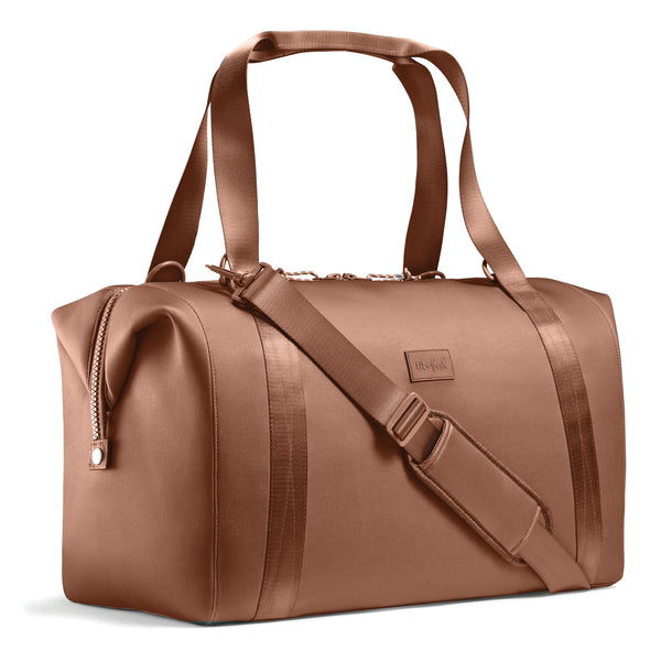 Neoprene Adult Travel Duffel, Camel