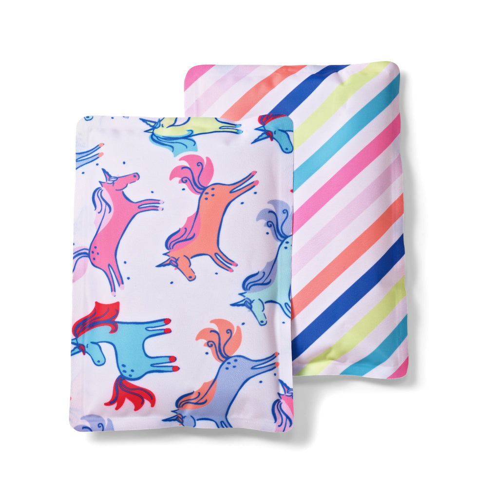 Cool Coolers Soft Ice, Unicorn Stripes